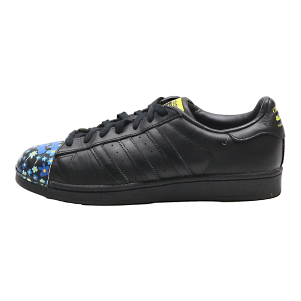 ADIDAS Sneaker Trainers Black Leather Mens UK 7 Online Sale