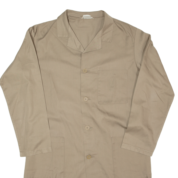 Workwear Mens Chore Jacket Beige 90s L For Cheap