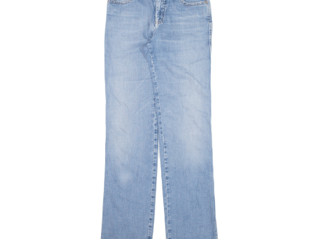 ARMANI JEANS Womens Jeans Blue Regular Straight W26 L31 Hot on Sale