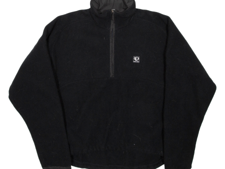 PEARL IZUMI Lined Mens Fleece Black 1 2 Zip M on Sale