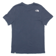 THE NORTH FACE Mens T-Shirt Blue M Online