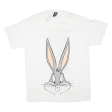 WARNER BROS Studio Store Bugs Bunny Mens T-Shirt White USA XL For Sale