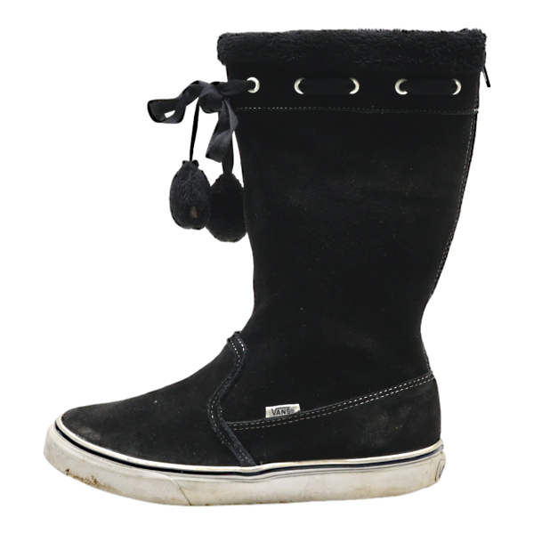 VANS High Boots Black Suede Womens UK 4.5 Hot on Sale