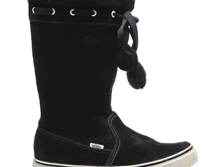 VANS High Boots Black Suede Womens UK 4.5 Hot on Sale