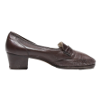 BALLY Loafer Shoes Brown Leather Womens UK 6 For Cheap