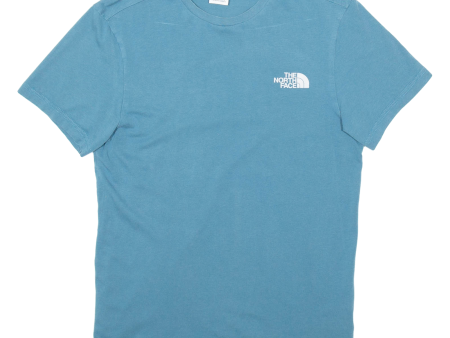 THE NORTH FACE Mens T-Shirt Blue XS For Cheap