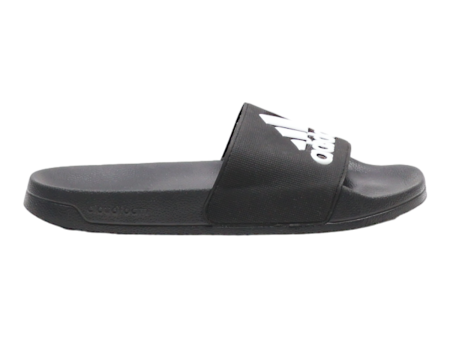 ADIDAS Slider Sandals Black Synthetic Womens UK 6 For Sale