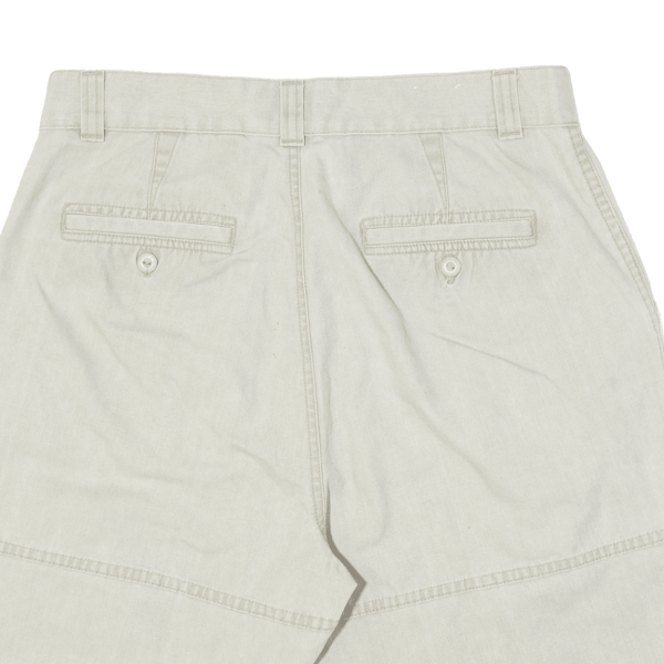 Vintage BUGLE BOY Wetlands Mens Cargo Shorts Beige Regular 90s M W32 For Sale