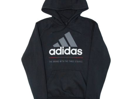 ADIDAS Mens Black Hoodie XS Online Sale