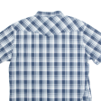 LEVI S Mens Shirt Blue Check 2XL Sale