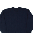 CLIPPER Navy Mens Jumper Blue 90s Tight Knit L Online now