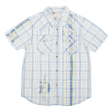 DIESEL Boys Shirt Blue Check L For Discount