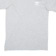 ADIDAS Mens T-Shirt Grey M Sale