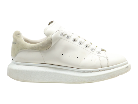 ALEXANDER MCQUEEN Sneaker Trainers White Leather Mens UK 9 For Sale