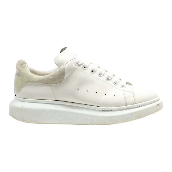 ALEXANDER MCQUEEN Sneaker Trainers White Leather Mens UK 9 For Sale