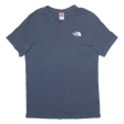 THE NORTH FACE Mens T-Shirt Blue M Online