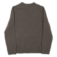 BOSS Boys Jumper Grey Crew Neck Tight Knit Wool M Online