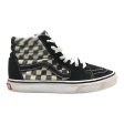 VANS Authentic High Top Trainers Black Suede Womens UK 4.5 Cheap