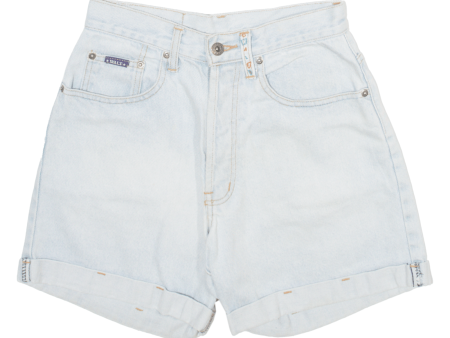 WALT Womens Denim Shorts Blue 90s S W28 Sale