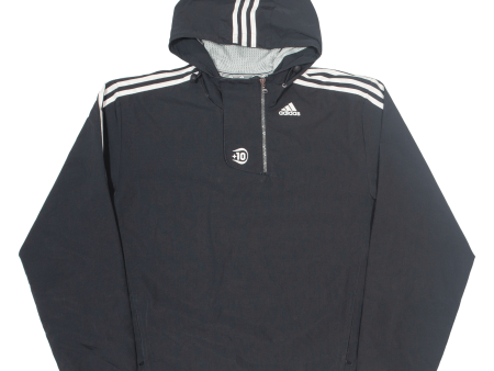 ADIDAS 1 4 Zip Up Mens Pullover Jacket Black L Fashion