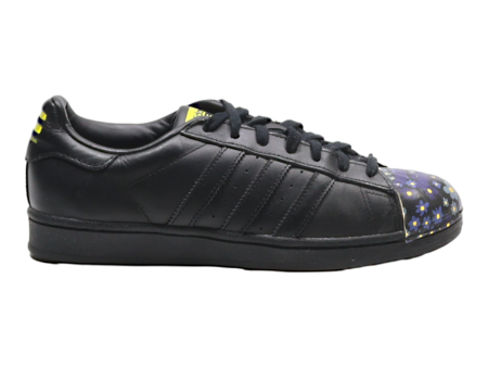 ADIDAS Sneaker Trainers Black Leather Mens UK 7 Online Sale