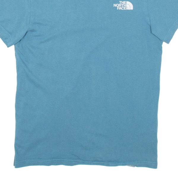 THE NORTH FACE Mens T-Shirt Blue XS For Cheap