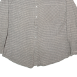 WEST SIDE Mens Shirt Grey Check Long Sleeve 2XL Supply