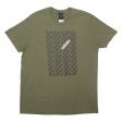 ADIDAS Mens T-Shirt Green XL Fashion