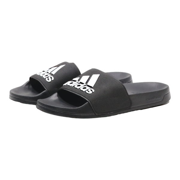 ADIDAS Slider Sandals Black Synthetic Womens UK 6 For Sale