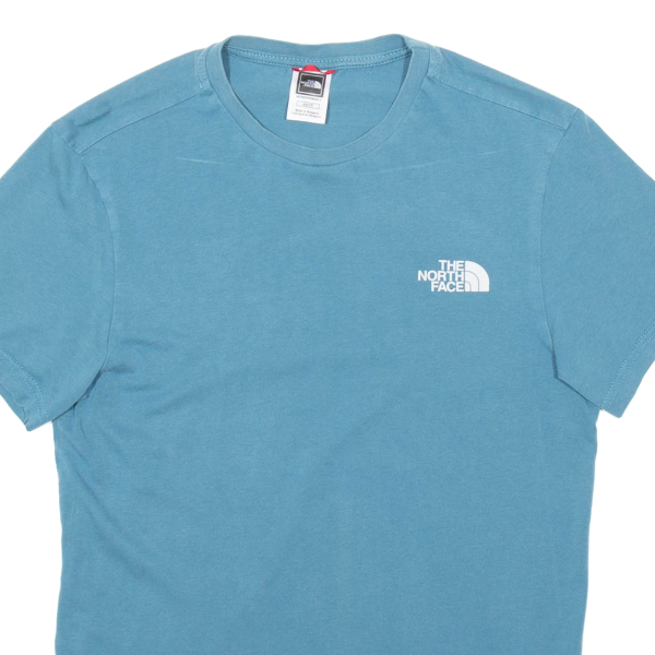 THE NORTH FACE Mens T-Shirt Blue XS For Cheap