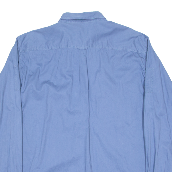 WALBUSCH Outdoors Mens Plain Shirt Blue Long Sleeve XL Sale