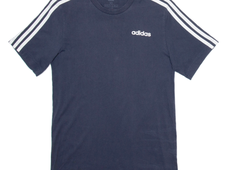 ADIDAS Mens T-Shirt Blue XS For Discount