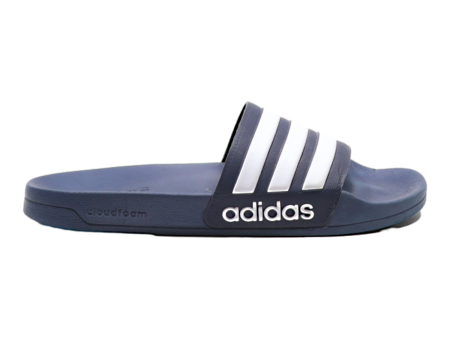 ADIDAS Slider Sandals Blue Synthetic Mens UK 8.5 For Sale