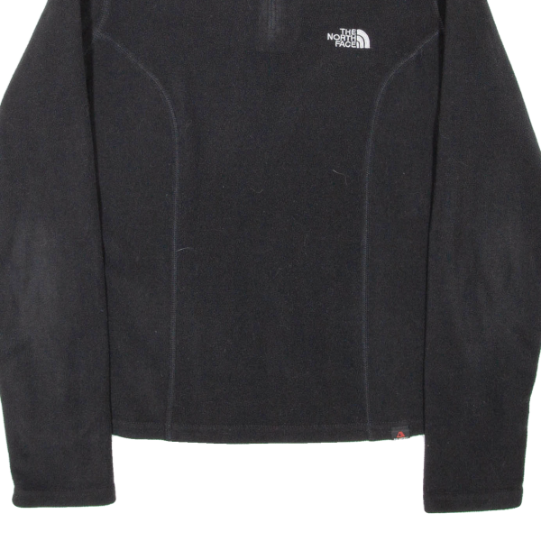 THE NORTH FACE Womens Fleece Black 1 4 Zip XS Cheap