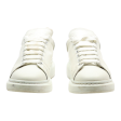 ALEXANDER MCQUEEN Sneaker Trainers White Leather Mens UK 9 For Sale