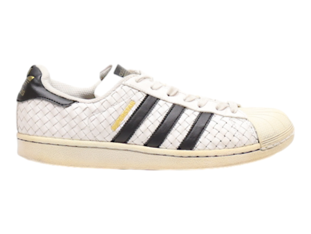 ADIDAS Superstar Sneaker Trainers White Leather Mens UK 7 For Sale