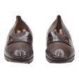 BALLY Loafer Shoes Brown Leather Womens UK 6 For Cheap