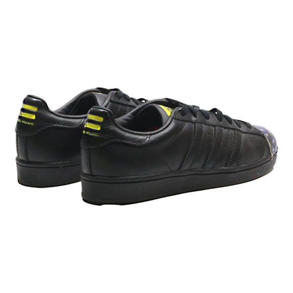 ADIDAS Sneaker Trainers Black Leather Mens UK 7 Online Sale