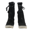 VANS High Boots Black Suede Womens UK 4.5 Hot on Sale