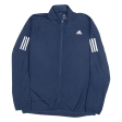 ADIDAS Running Mens Track Jacket Blue L Online Sale