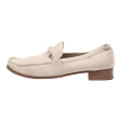 BALLY Loafer Shoes Beige Leather Womens UK 7.5 For Cheap