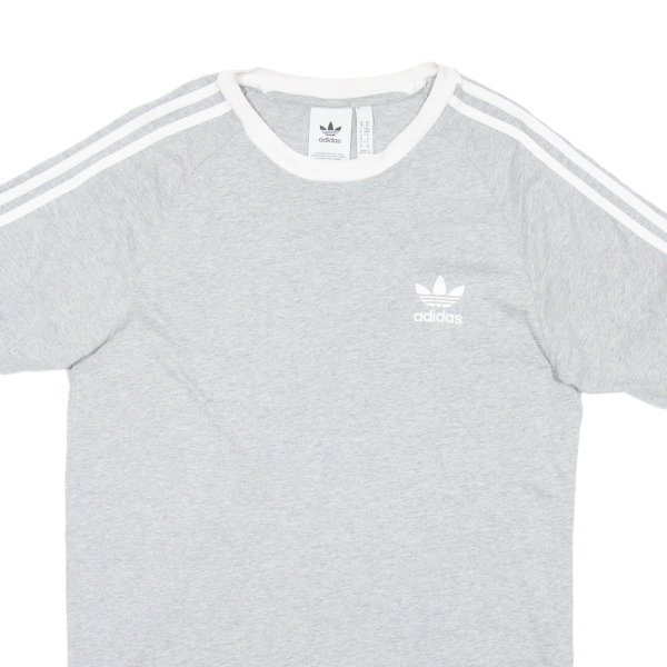 ADIDAS Mens T-Shirt Grey M Sale