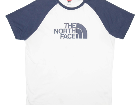 THE NORTH FACE Mens T-Shirt White L For Discount