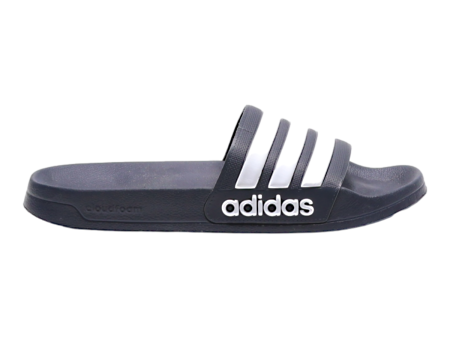 ADIDAS Slider Sandals Blue Synthetic Mens UK 10 Supply