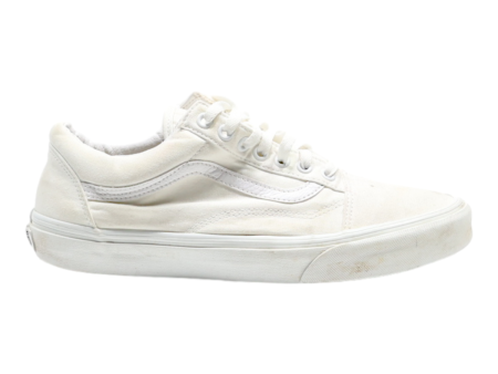 VANS Sneaker Trainers White Canvas Mens UK 8 Supply