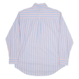 BODEN Mens Shirt Blue Striped Long Sleeve M Online Sale