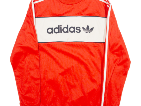 ADIDAS Mens Sweatshirt Red M on Sale