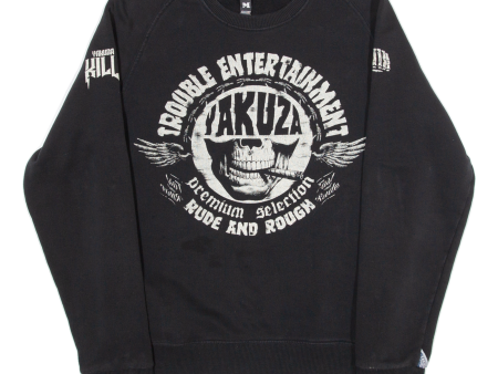 YAKUZA Premium Selection Mens Sweatshirt Black M Online Sale