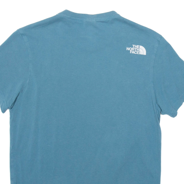 THE NORTH FACE Mens T-Shirt Blue XS For Cheap