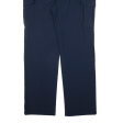 Cargo Mens Trousers Blue Loose Straight W36 L33 For Cheap